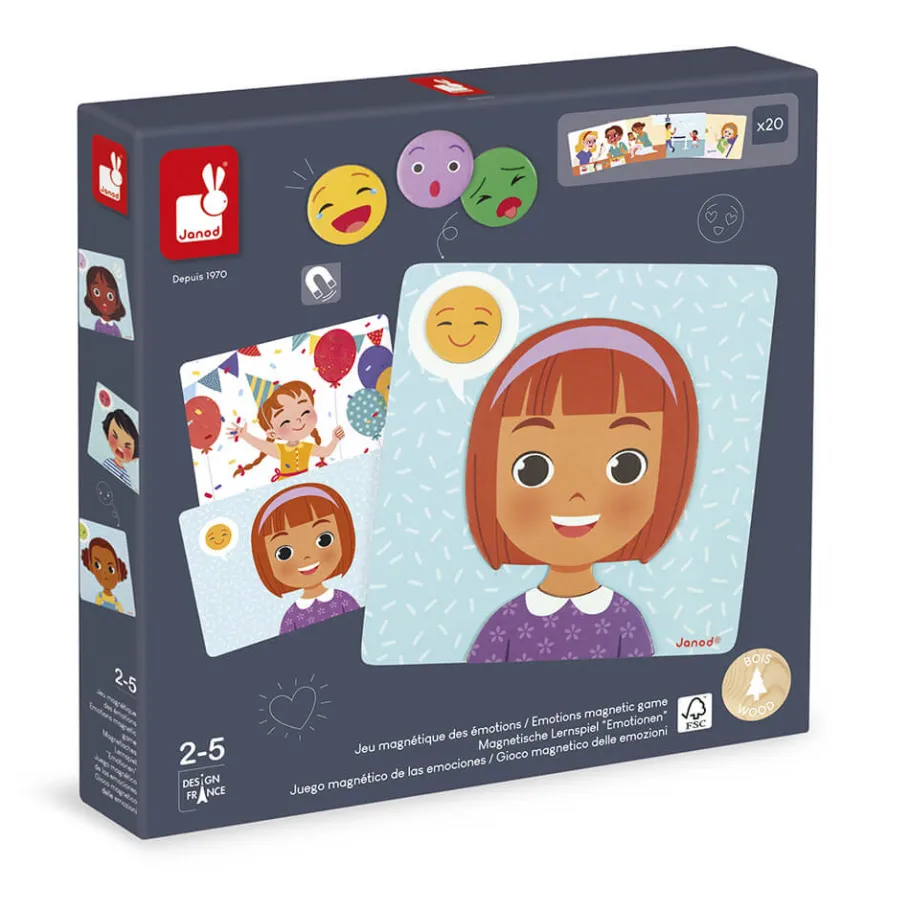 Janod Gioco Magnetico Delle Emozioni
