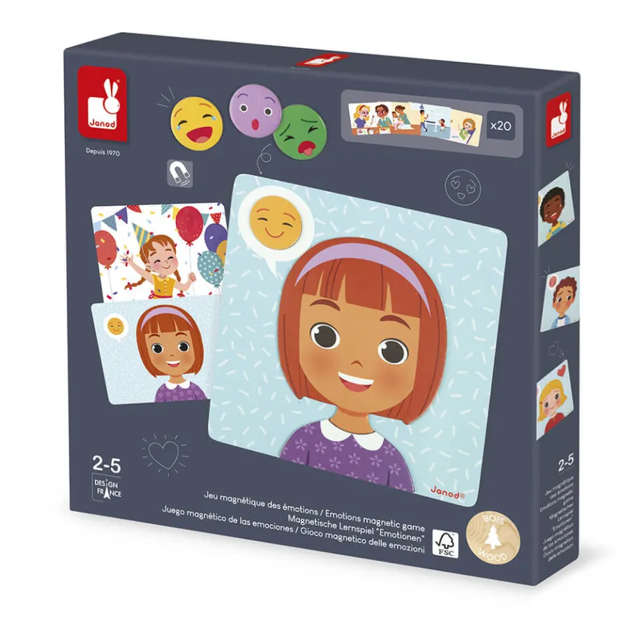 Janod Gioco Magnetico Delle Emozioni
