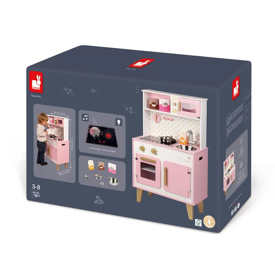 Janod Grande Cucina Candy Chic (legno)