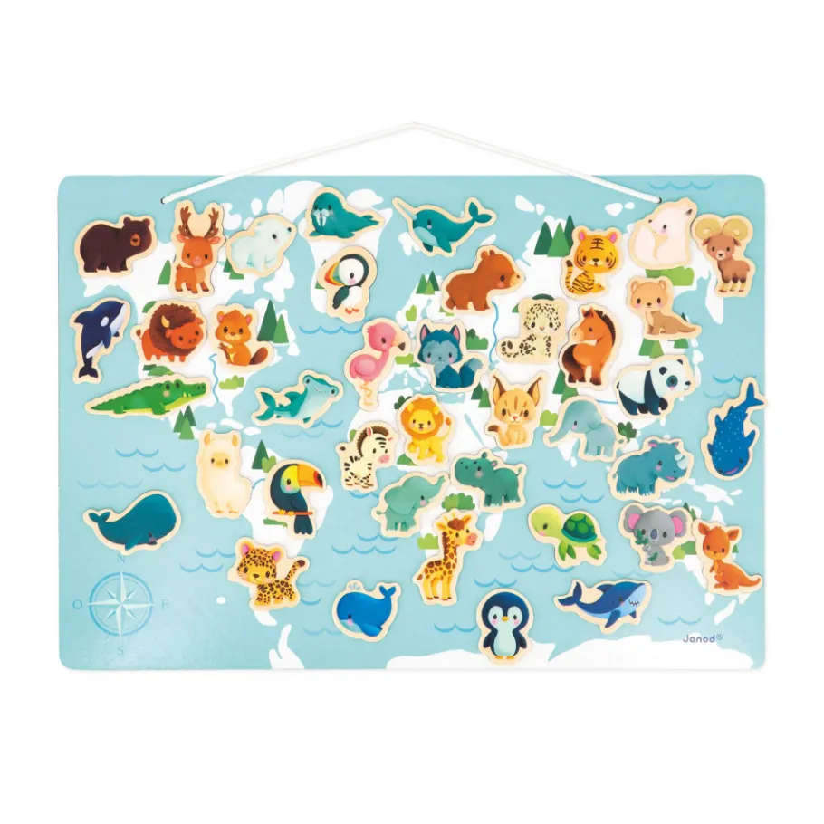 Janod Il Mio Puzzle Magnetico Minikids