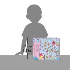Janod Kit creativo - 16 gioielli duo dell'amicizia da creare