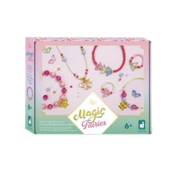 Janod Kit creativo - 6 graziosi gioielli a forma di farfalla Magic Fairies