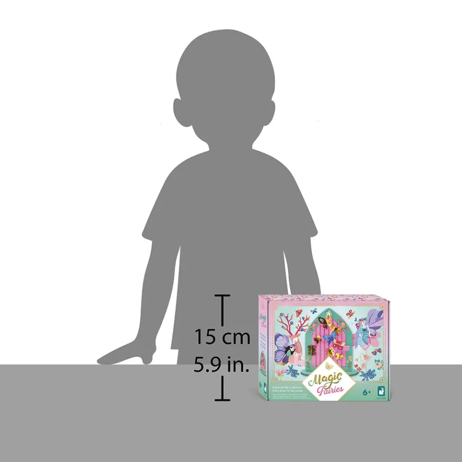 Janod Kit creativo - Porta delle fate magiche da decorare