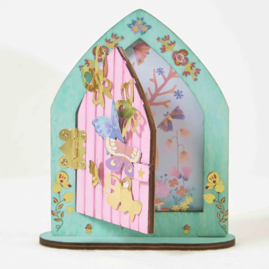 Janod Kit creativo - Porta delle fate magiche da decorare