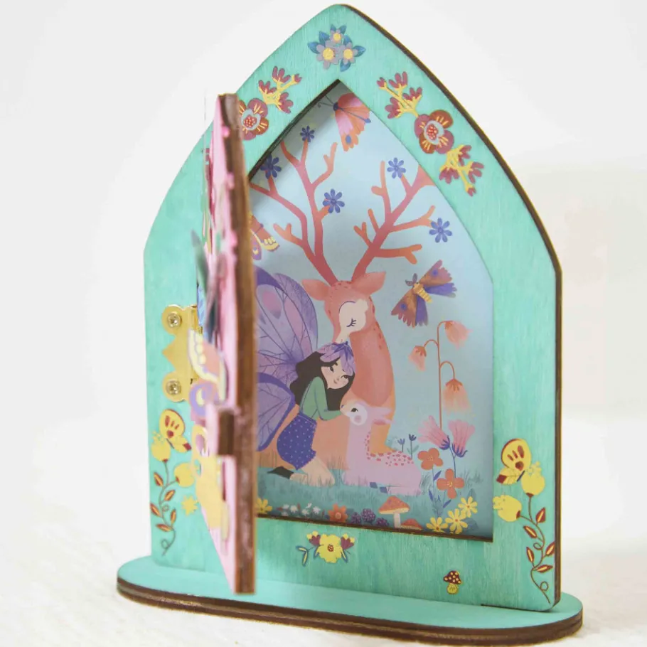 Janod Kit creativo - Porta delle fate magiche da decorare