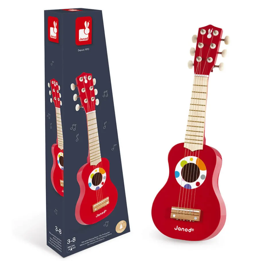 Janod La Mia Prima Chitarra Coriandoli (legno)