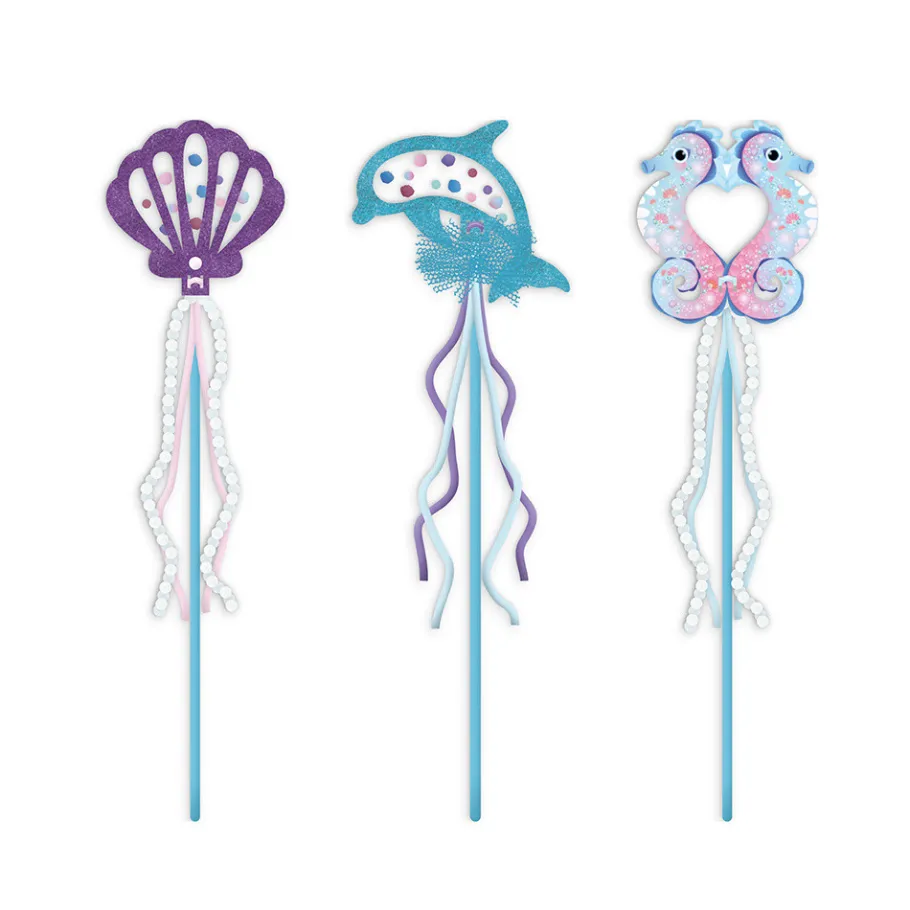Janod Magic Ocean - 3 bacchette da creare