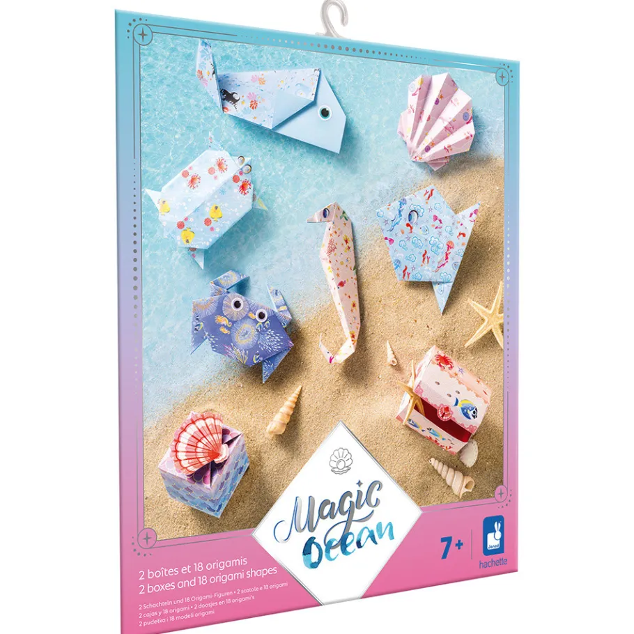 Janod Magic Ocean - 2 scatole e 18 origami
