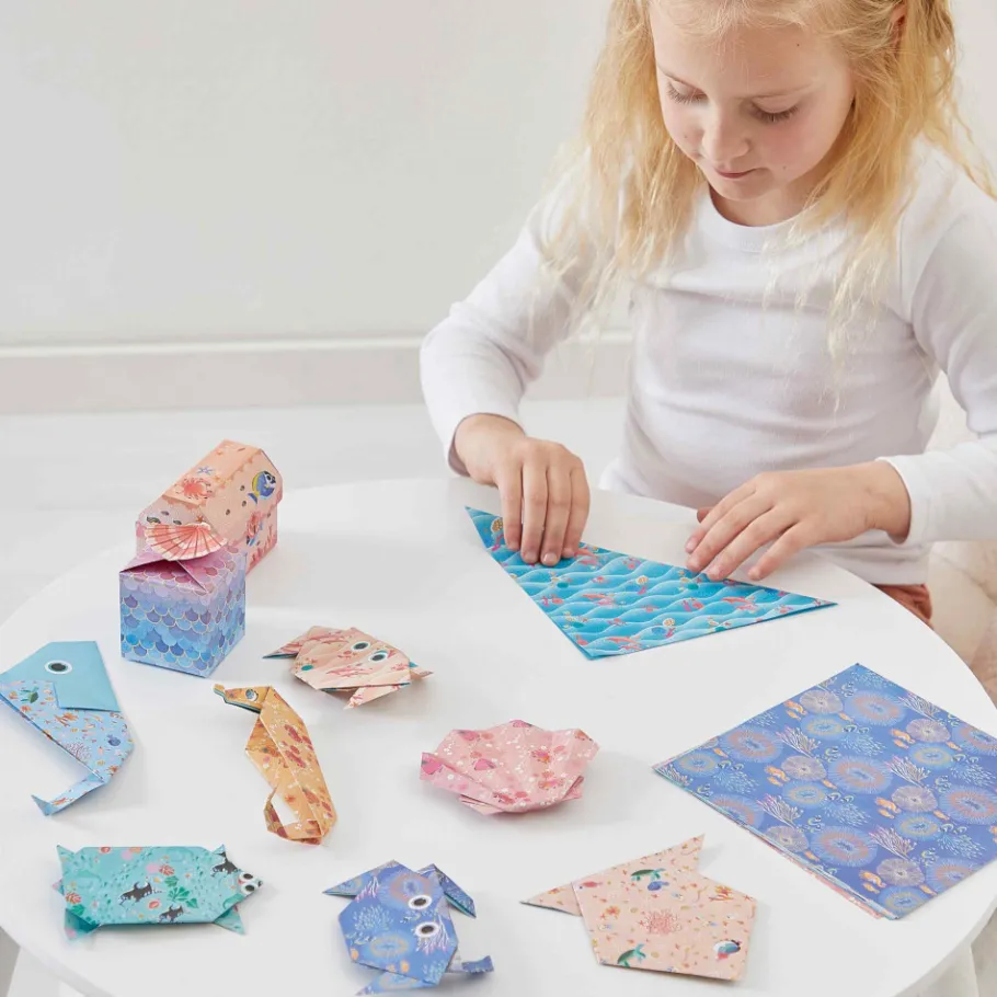 Janod Magic Ocean - 2 scatole e 18 origami