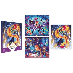 Janod Magic School - 3 Dipinti di Doratura