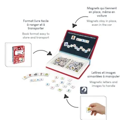 Janod Magneti'Book Alfabeto in Francese