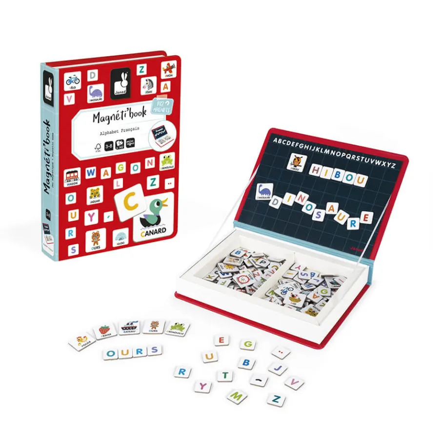 Janod Magneti'Book Alfabeto in Francese