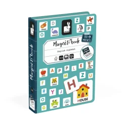 Janod Magneti'Book Alfabeto Inglese