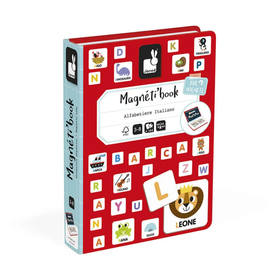 Janod Magneti'Book Alphabet Italien
