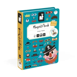 Janod Magneti'Book Crazy Faces