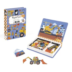 Janod Magnéti'book Costruzione, 50 magneti