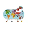 Janod Mappa Del Mondo da Bagno