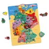 Janod Mappa Germania Magnetica 79 pezzi (legno)