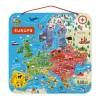 Janod Mappa Magnetica Dell'europa Versione Spagnola