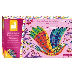 Janod Paillettes da incollare « Giardino incantato »