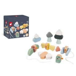 Janod Perline da infilare con uccellini Sweet Cocoon