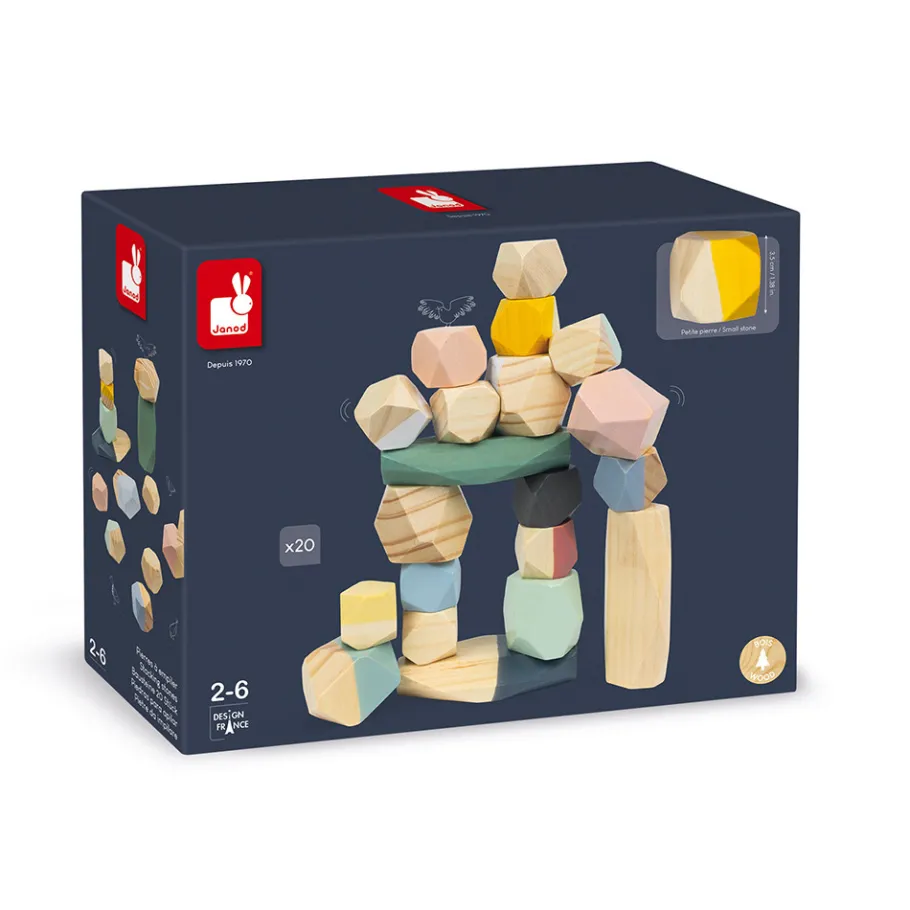 Janod Pietre Da Impilare Sweet Cocoon