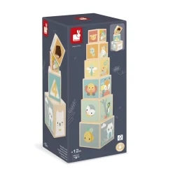 Janod Piramide Pure a 6 cubi