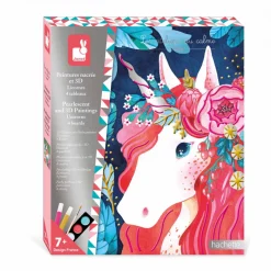 Janod Pittura Madreperla E 3D Unicorni