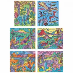 Janod Pittura Magica Dinosauri