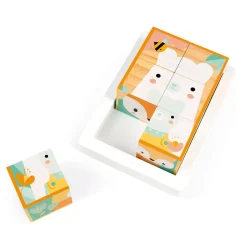 Janod Pure Vassoio 6 Cubi