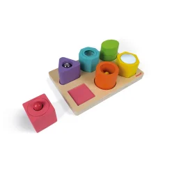 Janod Puzzle 6 Cubi Sensoriali I Wood (legno)