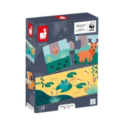 Janod Puzzle Animali Le Orme