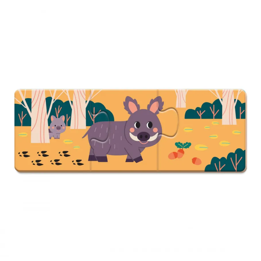 Janod Puzzle Animali Le Orme