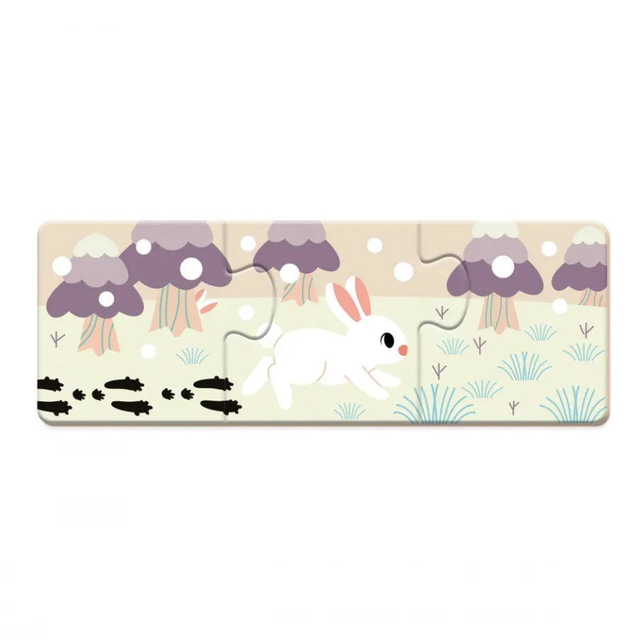 Janod Puzzle Animali Le Orme