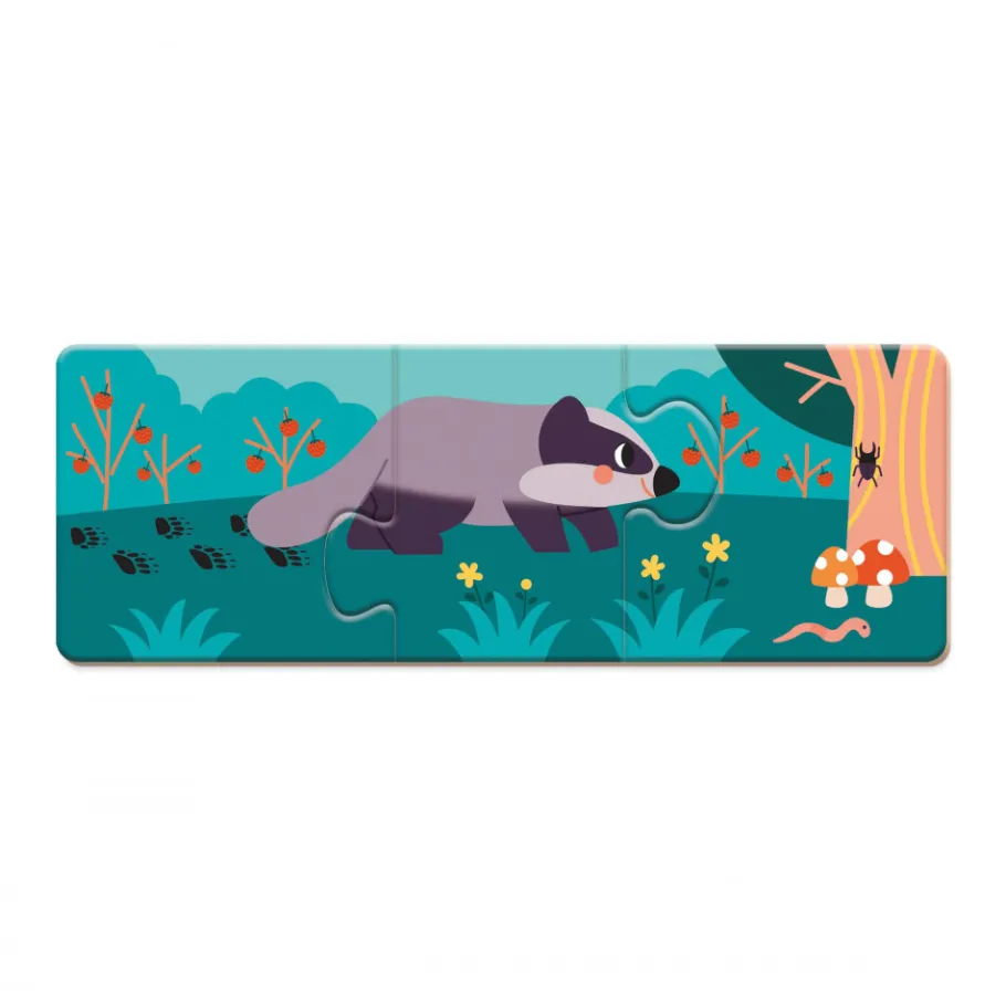 Janod Puzzle Animali Le Orme