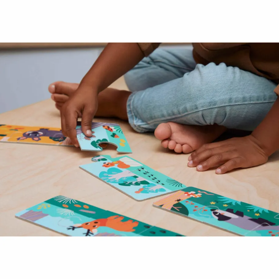 Janod Puzzle Animali Le Orme