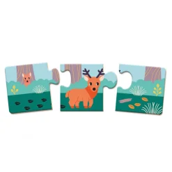 Janod Puzzle Animali Le Orme