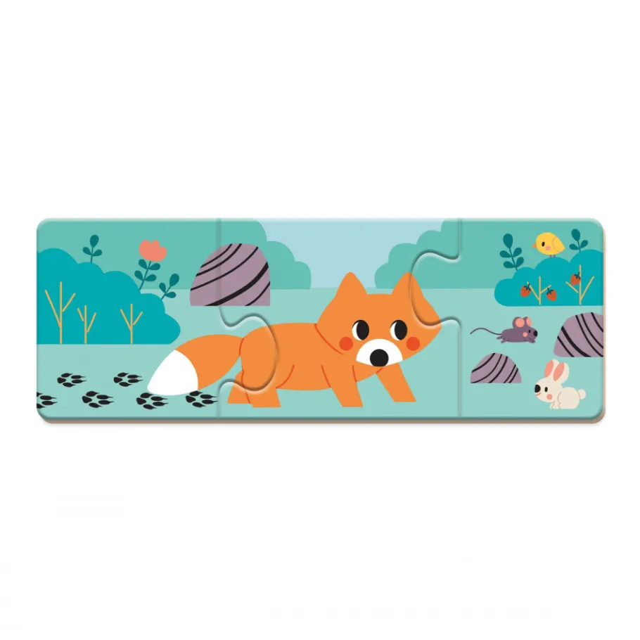 Janod Puzzle Animali Le Orme