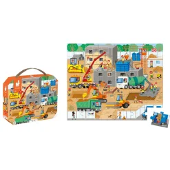 Janod Puzzle Cantiere - 36 pezzi