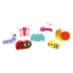 Janod Puzzle da giardino Chunky 7 pezzi