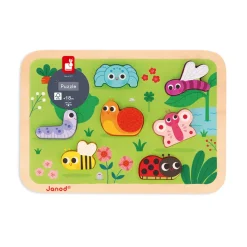 Janod Puzzle da giardino Chunky 7 pezzi