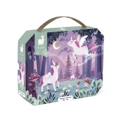 Janod Puzzle di 54 pezzi di unicorno