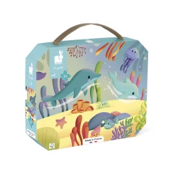 Janod Puzzle di animali marini 36 pezzi