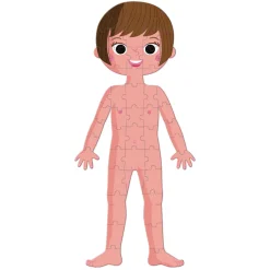 Janod Puzzle Educativo Corpo Umano
