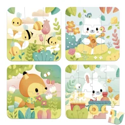 Janod Puzzle evolutivi puri - 4 puzzle