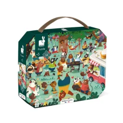 Janod Puzzle Famiglia Orsi - 54 PZ