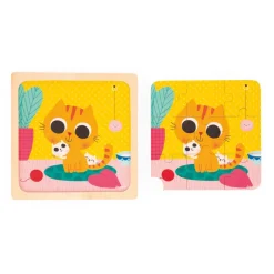 Janod Puzzle Gatto Peanut