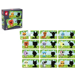 Janod Puzzle Gli animali e la loro ombra