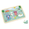 Janod Puzzle in legno della fattoria 24 pezzi