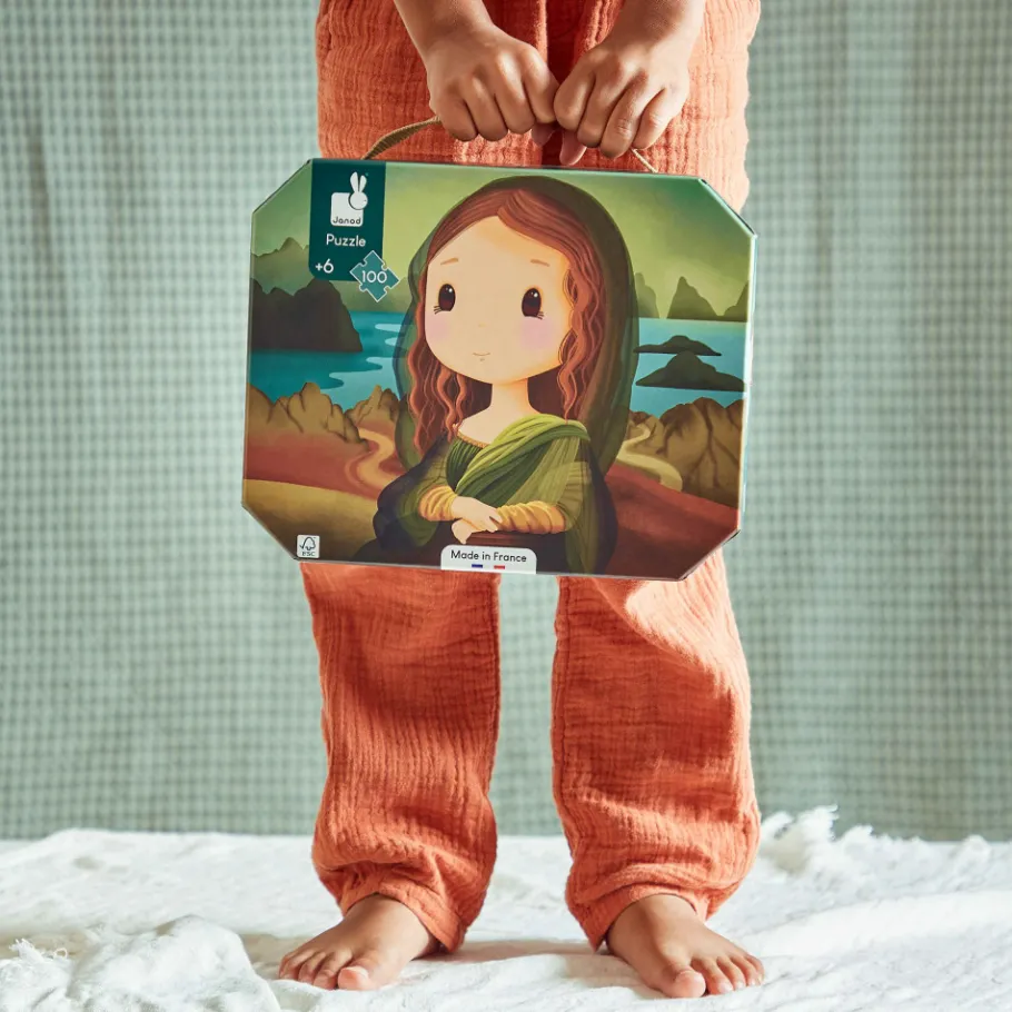 Janod Puzzle Inspired By Leonardo Da Vinci - 100 Pcs